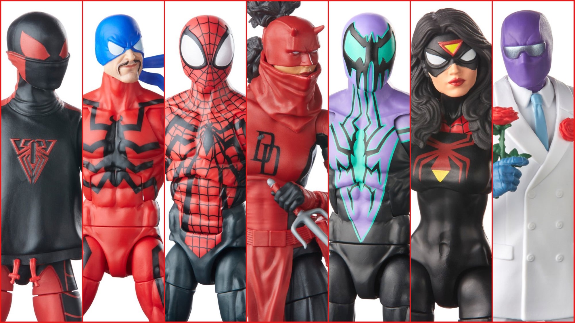 Marvel Legends Spider Man Retro 2023 Wave 1 Official Pics And Details