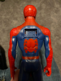 Daughter got this for Christmas from grandparents. Any idea what this slot on Spidey’s back is for? Didn’t come with any accessories.