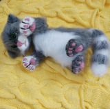 Handmade cat