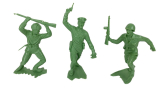 Trying to remove awful musty smell from Marx 6″ Russian Soldiers : toys