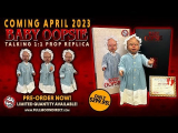 Presenting the new talking BABY OOPSIE 1:1 Prop #Replica, the first in Full Moon Horror’s new line of ULTRA high end replicas! BABY OOPSIE is cast from the original #prop molds!