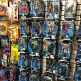 This place had quite an impressive wall of DC Multiverse action figures I have say. Which ones are your favorites?