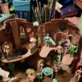I know this isn’t doll realted by I wanted to show you my 80’s She-ra toy collection,I also made She-ra some of her accessories that were lost by her original owners.