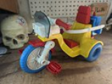 VTG Electric Scooter Trike with large A logo on bottom.