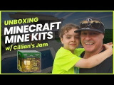 UNBOXING 7 Minecraft Mine Kits!