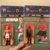 Hand made Punch Out toys