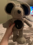 Help me identify this stuffed mouse? I’ve had it since I was born 1997/ button used to be in the belly to make him laugh/ tag worn out