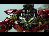 Unboxing Hot toys ( Age Of Ultron ) Deluxe Version Ironman Mark 44 HULK BUSTER scale: 1/6﻿