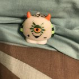 A keychain I got in school a few years ago and also a new marvel legends today