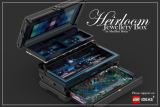 HEIRLOOM JEWELLERY BOX (LEGO) by MadDad Bricks