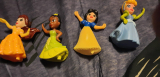 Here are the Disney Princess McDonald’s figures I have so far…BTW I got Cinderella at my local Goodwill and Snow White was from a toy grab bag from another Flea Market.