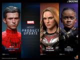 Updated Head Sculpts Revealed for Mighty Thor, Spider-Man, and Shuri by Hot Toys – The Toyark