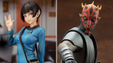 Star Trek Vulcan Science Officer Bishoujo and Star Wars Darth Maul ARTFX Statues – The Toyark